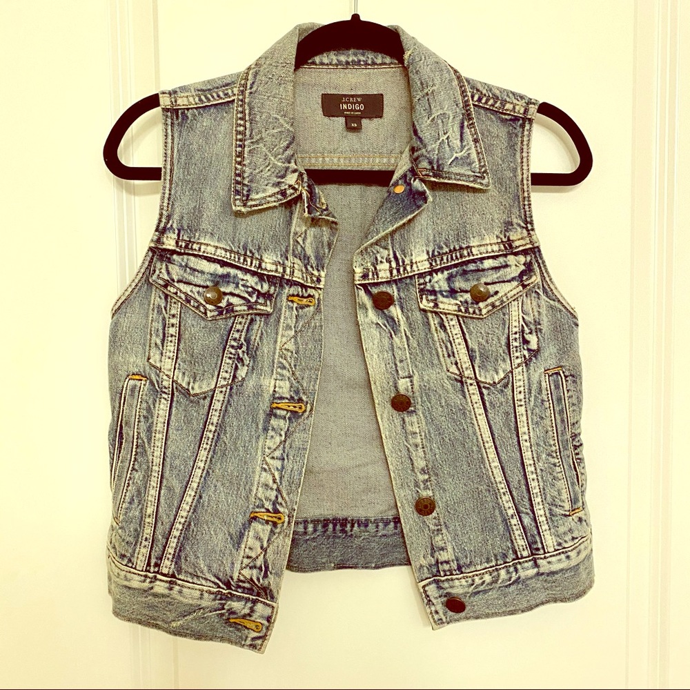 J.Crew Denim Vest